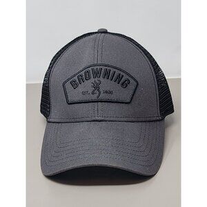 Browning Trucker Hat Cap Snapback‎ Mesh Deer Hunting Outdoors Adjustable